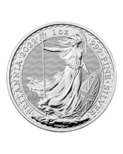 2022 1 oz Silver Britannia Coin