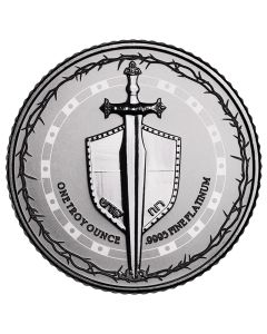 2023 1 oz Sword of Truth Reverse Proof Platinum Coin