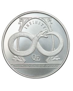 2023 1 oz Infinity High Relief Silver Round - The Awakening Series