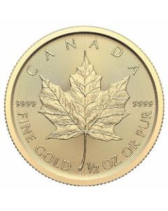 2025 1/2 oz Canadian Gold Maple Leaf Coin BU