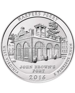2016 Harpers Ferry ATB 5 oz Silver - America The Beautiful