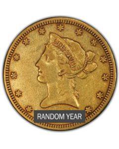$10 Liberty Eagle Gold Coin Random Year  |  VF+