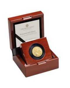 2025 1/4 oz British Gold Britannia and Liberty Proof Coin