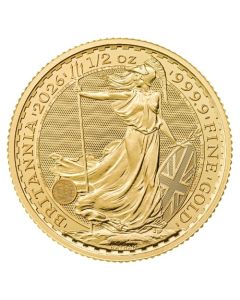 2026 1/2 oz Gold Britannia Coin