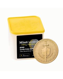 2026 1 oz Gold Sword of Truth NGC MintCertified™ FIRST30 – Sealed Tube