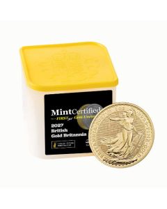 2027 1 oz Gold Britannia MintCertified&trade; Premium Uncirculated | Sealed Tube