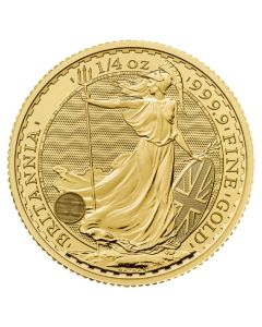 1/4 oz Gold Britannia Coin - Random Year
