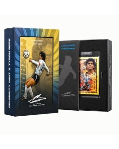 2026 Maradona X Tyson Beck Gold Trading Card Coin 0.5 Gram - Legends Series
