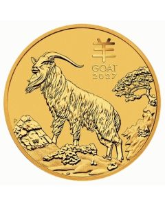 2027 1 oz Year of the Goat Gold Coin &ndash; Lunar Series III