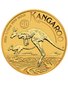 2026 1/10 oz Australian Gold Kangaroo Coin
