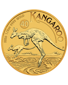 2026 1/2 oz Australian Gold Kangaroo Coin