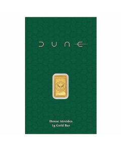1 Gram Perth Mint House Atreides Dune Gold Bar