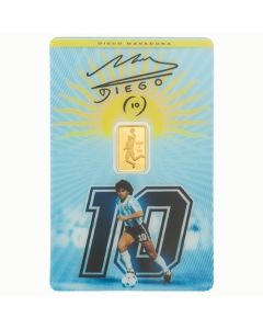 1 Gram Maradona Gold Bar in Assay