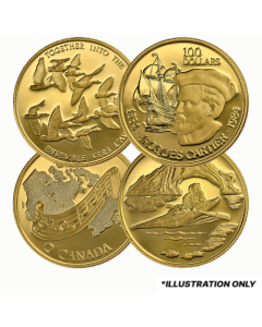 1/2 oz Canadian $100 Commemorative Proof Gold Coin