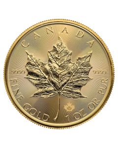 1 oz Canadian Gold Maple Leaf Coin - Random Year