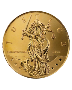 2025 1 oz Lady Justice Gold Coin