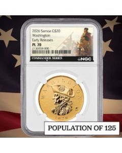 2026 NGC PL-70 1 oz Washington Gold Coin – Commander Series
