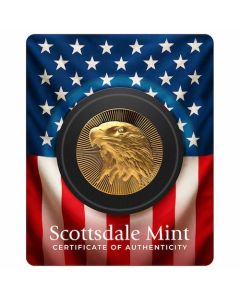 1 oz Scottsdale Gold Eagle Stacker Round