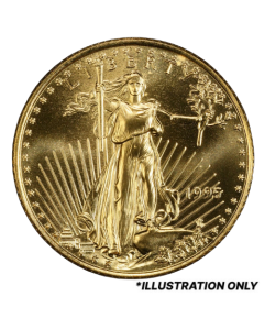 1/4 oz American Gold Eagle Coin (Cull/Damaged) - Random Year