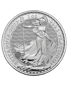 2023 1 oz Platinum Britannia Coin BU