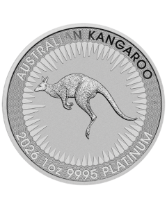 2026 1 oz Australian Platinum Kangaroo Coin
