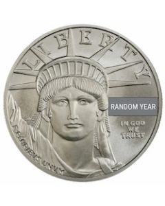 1 oz American Platinum Eagle Burnished Coin in Capsule - Random Year