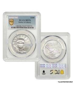 PCGS MS-70 1 oz Platinum American Eagle - Random Year