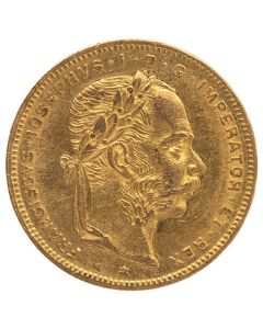 Random 20 Francs / 8 Florin Austrian Gold Coin