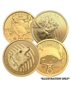1 oz Royal Canadian Mint .99999 Gold Coin - Design Our Choice