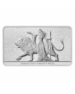 2024 10 oz Una and the Lion Silver Bar