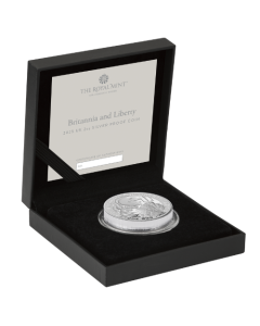 2025 2 oz British Silver Britannia and Liberty Proof Coin