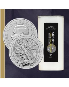 2026 1 oz Silver Angel &ndash; NGC & SD Bullion MintCertified&trade; FIRST30&trade; | Sealed Tube of 25