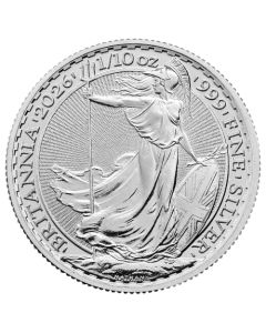 2026 1/10 oz Silver Britannia Coin