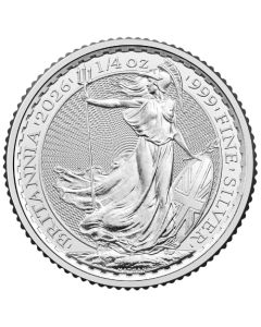 2026 1/4 oz Silver Britannia Coin