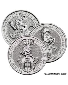 2 oz The Queen’s Beast Silver Coin - Design Our Choice