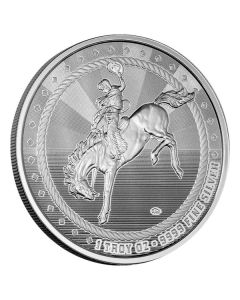 1 oz Scottsdale Mint Cowboy Silver Round 1 oz Scottsdale Mint Cowboy Silver Round