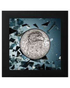 2024 3 oz Silver Burst - Bald Eagle Proof Silver Coin