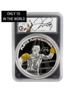 2024 10 oz PCGS Gem Proof Floyd Mayweather Jr. Silver Coin - Signature Series 