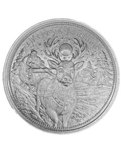 1 oz Merry Christmas Silver Round 1 oz Merry Christmas Silver Round