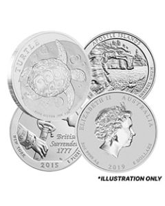 5 oz Silver Coins - Design Our Choice