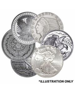 1/4 oz Silver Rounds - Design Our Choice