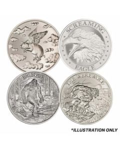 1.5 oz Silver Rounds - Design Our Choice