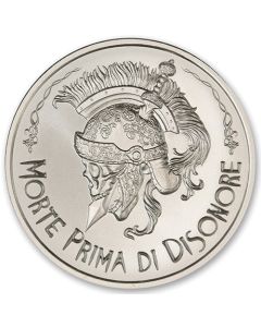 1.5 oz Morte Prima Di Disonore Silver Round