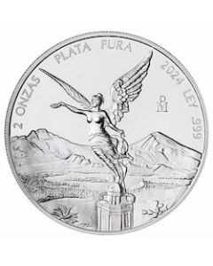 2024 2 oz Mexican Silver Libertad Proof Coin