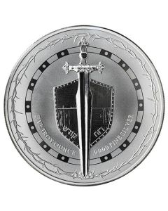 2025 5 oz Sword of Truth High Relief Silver Coin