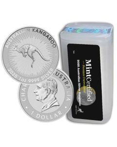 2025 1 oz Australian Silver Kangaroo MintCertified™ Premium Uncirculated | Sealed Tube
