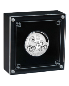 2026 1 oz Year of the Horse High-Relief Proof Silver Coin - Lunar Series III 