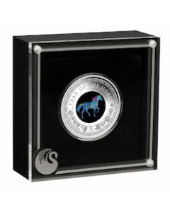 2026 1 oz Opal Lunar Series Year of the Horse Proof Silver Coin