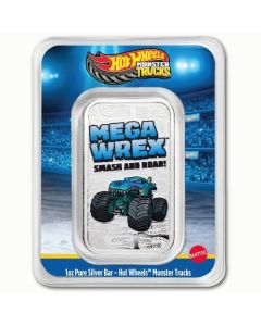 1 oz Monster Truck - Hot Wheels&reg; Silver Bar