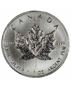 2011 Silver Canadian Maple Leaf Coin BU